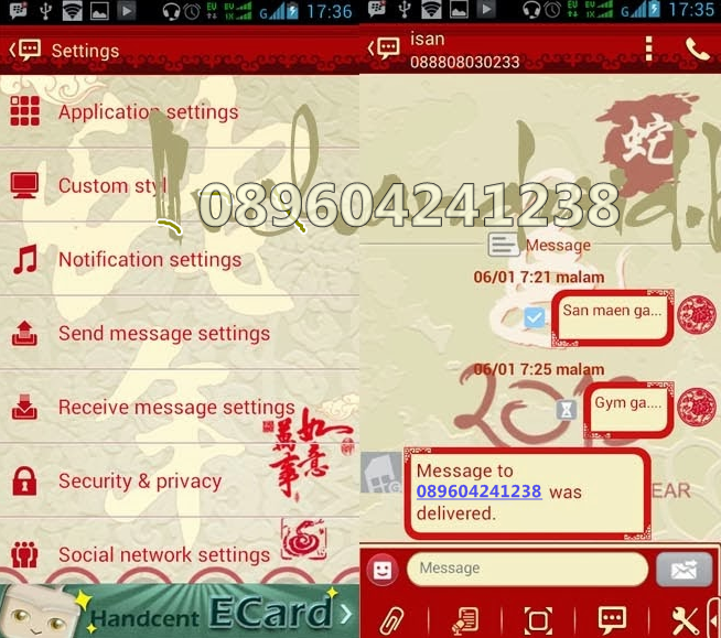 Cara Mengubah Tampilan Background SMS di HP Android Kesayangan