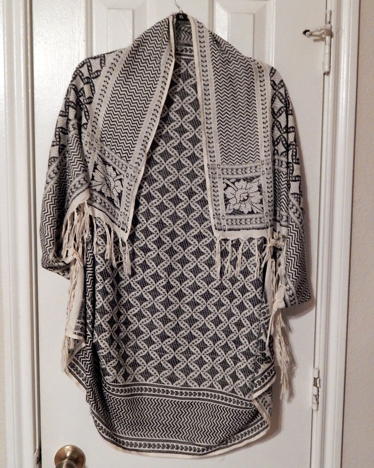 NoSew Scarf Cardigan