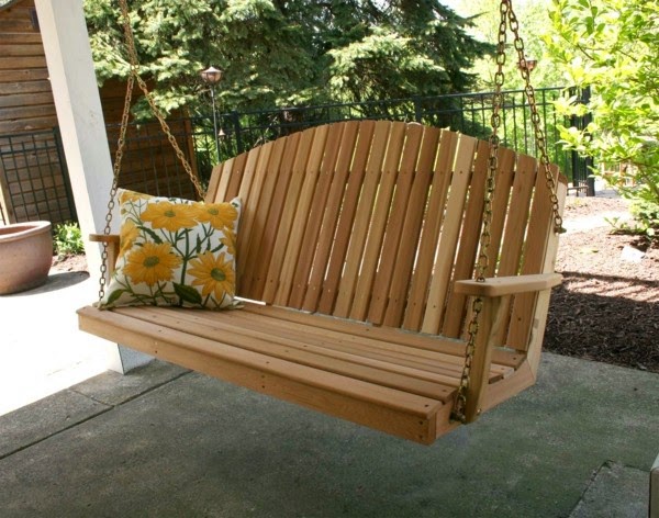 Wooden swing for indoor and outdoor use!
