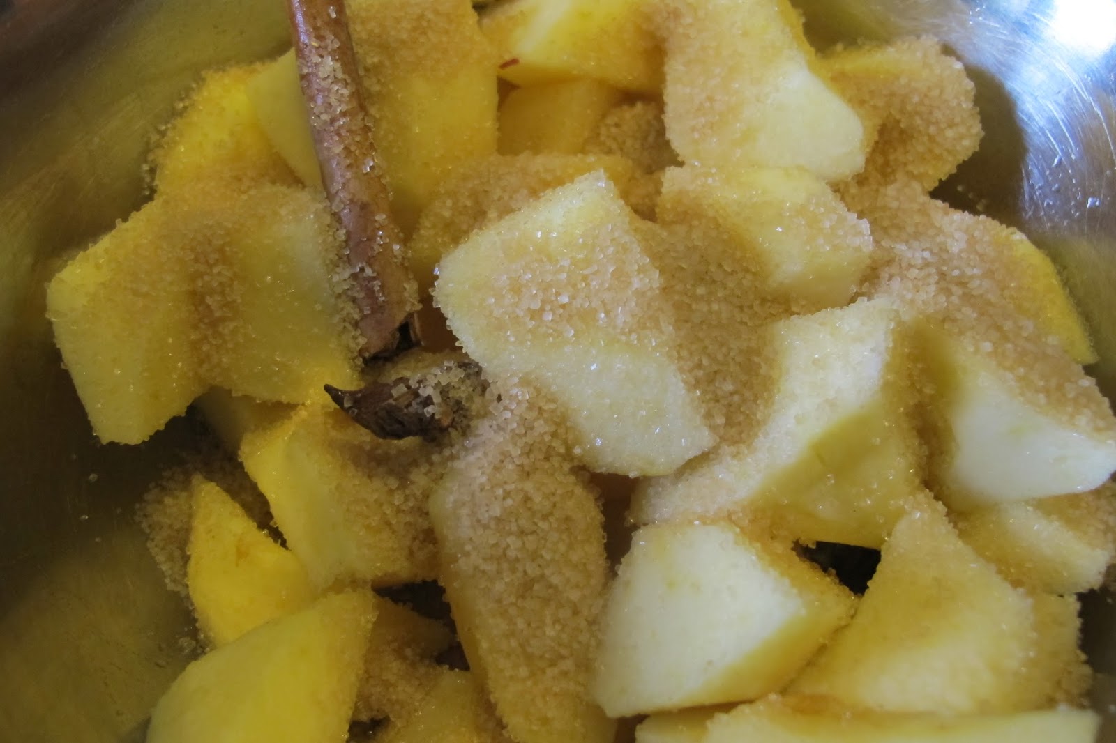 Compote de pommes maison