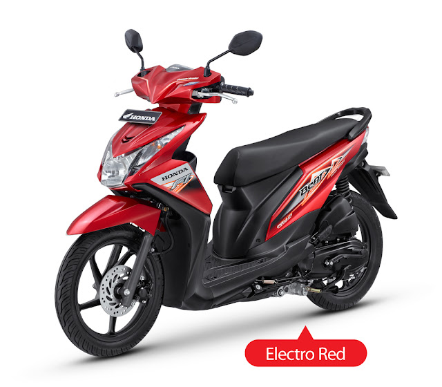 Delta Motorindo: Harga dan Spesifikasi Honda BeAT-FI CBS Electro Red