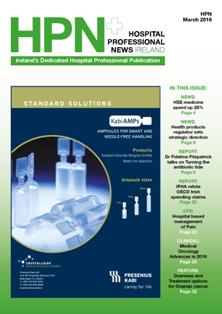 HPN Hospital Pharmacy News Ireland 25 - March 2016 | CBR 96 dpi | Bimestrale | Professionisti | Medicina | Infermieristica | Farmacia | Odontoiatria
HPN Hospital Pharmacy News Ireland is a bi monthly comprehensive magazine dedicated to Hospital Pharmacies, delivering detailed essential information, covering topics including areas on innovative treatments, new products, training, education and services specific to the Hospital Pharmacy sector.