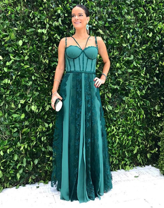 vestido de madrinha com corpete