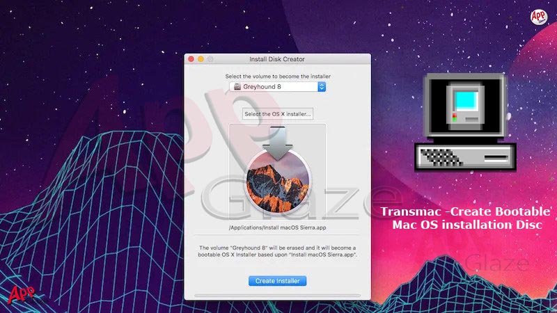 Transmac -Create Bootable Mac OS installation Disc