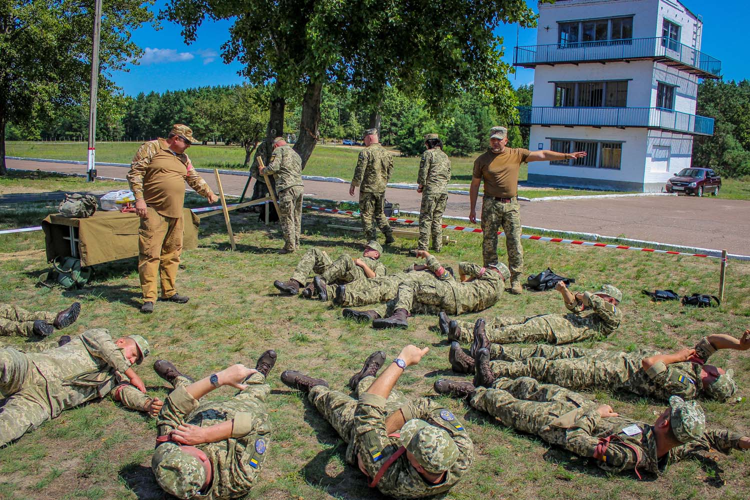 118-а окрема бригада ТрО навчається на Черкащині