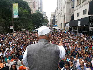 Anna Hazare at New York Gallery