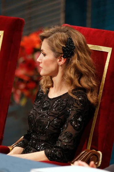 Queen Sofia of Spain, Crown Prince Felipe and Crown Princess Letizia