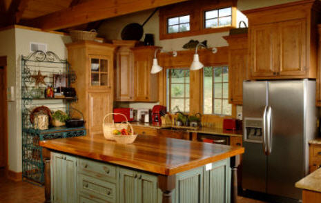 Country Kitchen Cabinet Ideas