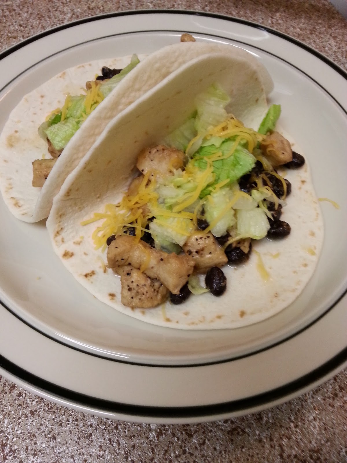 Christine's Pantry Taco Chicken with Black Beans