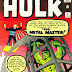 Incredible Hulk #6 - Steve Ditko art & cover + 1st Metal Master