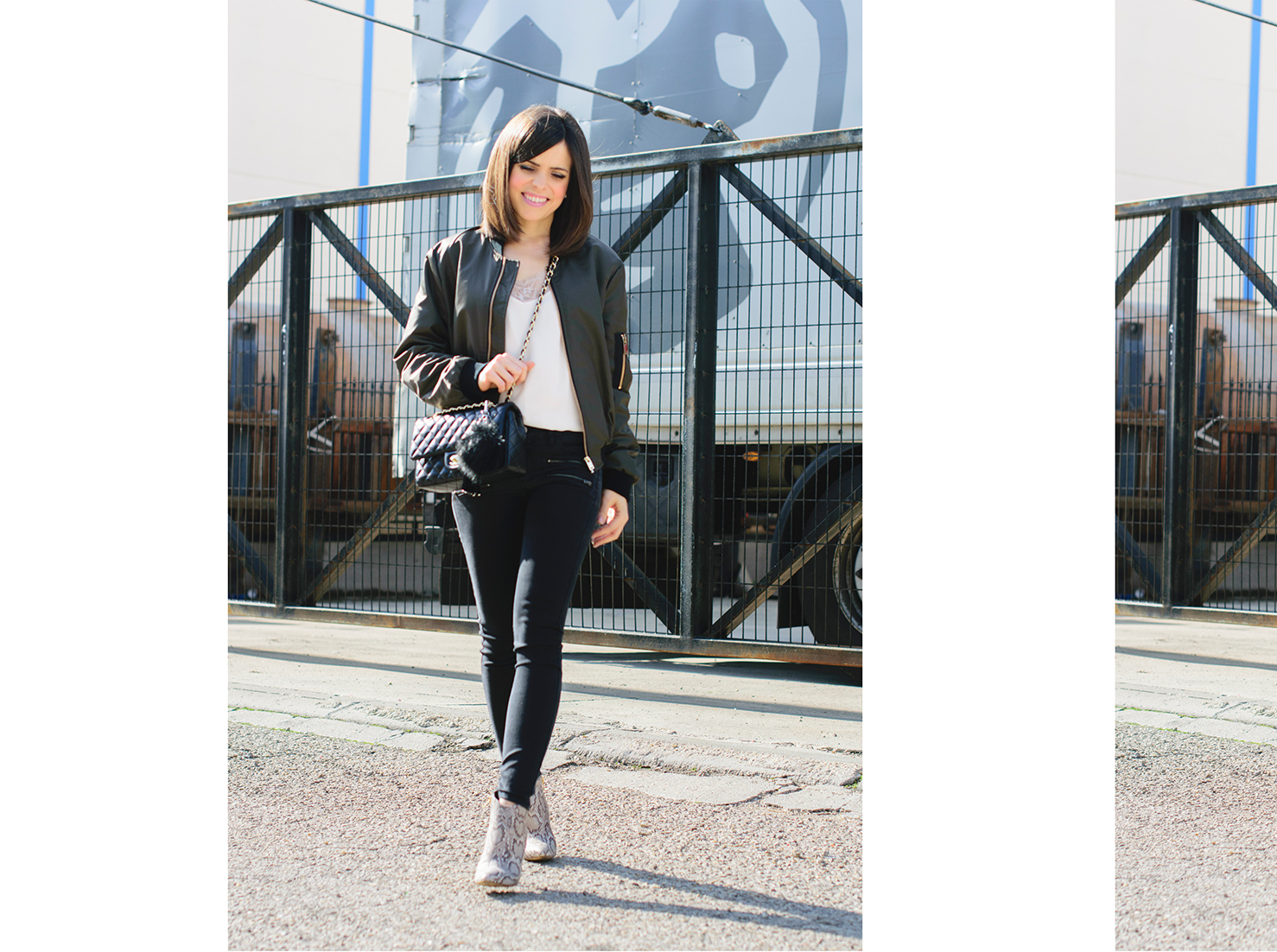 Look de ponteunostacones con bomber de nueva temporada de zara