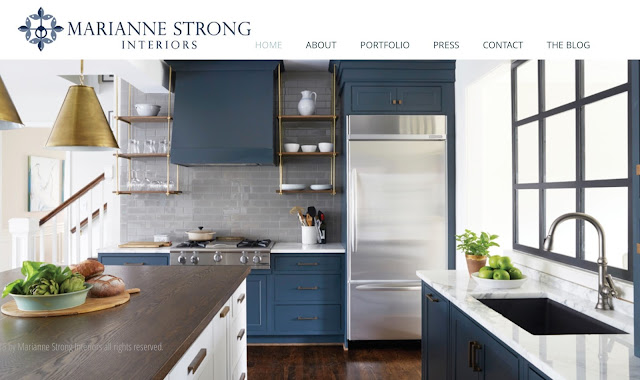 Marianne Strong Interiors Website