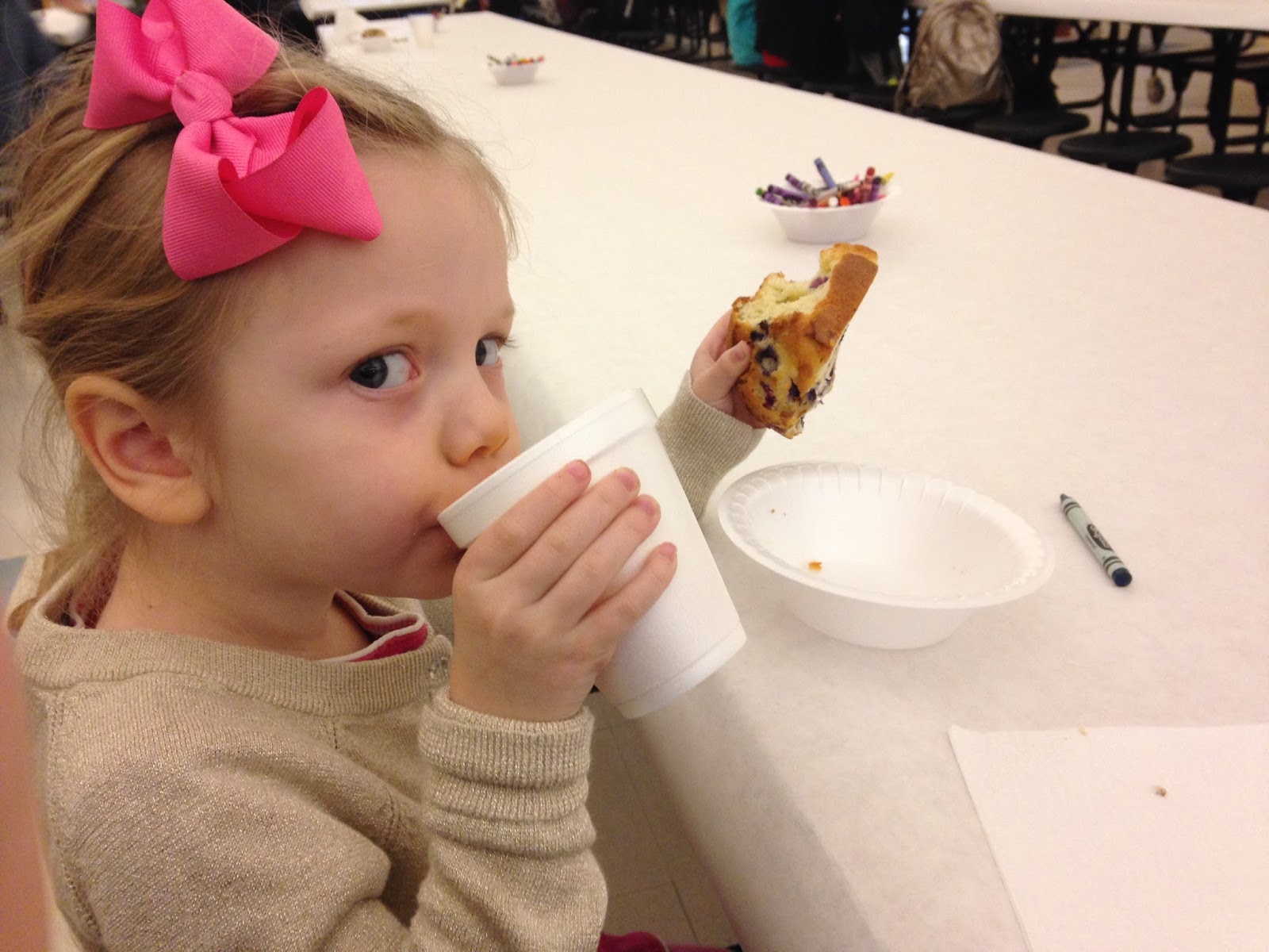 and Charlotte's Adventures Muffins With Mom!