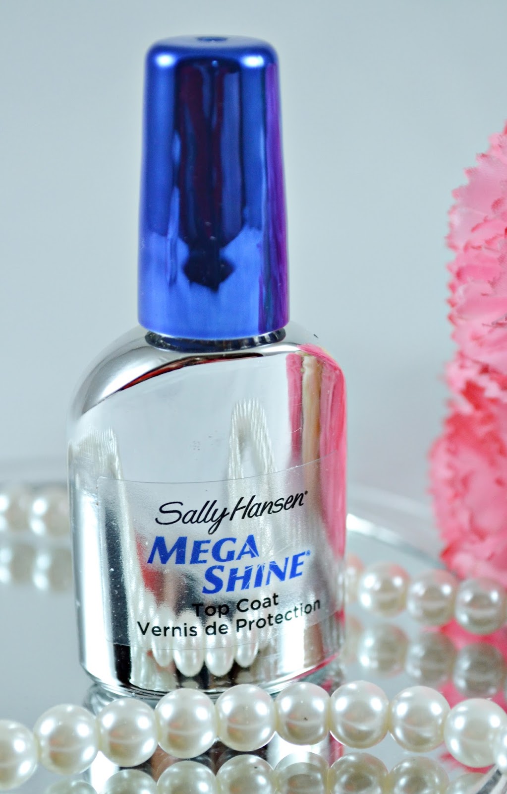 Sally Hansen Mega Shine Top Coat Transparent Clear All About Beauty 101