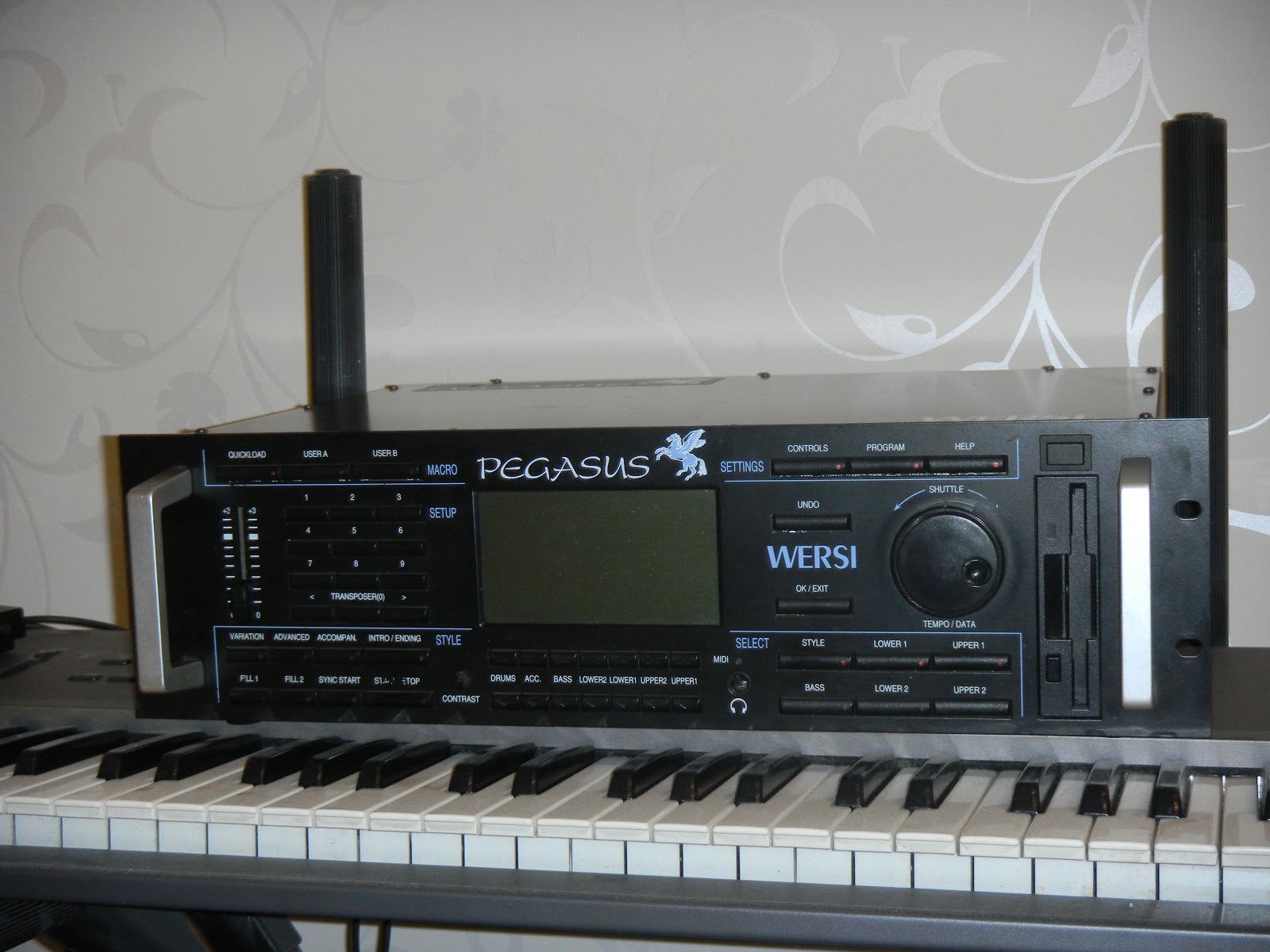 Infrequent Sound [sex.tex] technology Wersi Pegasus 2+ expander