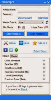 mHotspot - Software Wifi