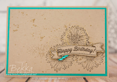 Touches of Texture Floral Birthday Card made with supplies from Stampin' Up! UK.  Buy Stampin' Up! UK here
