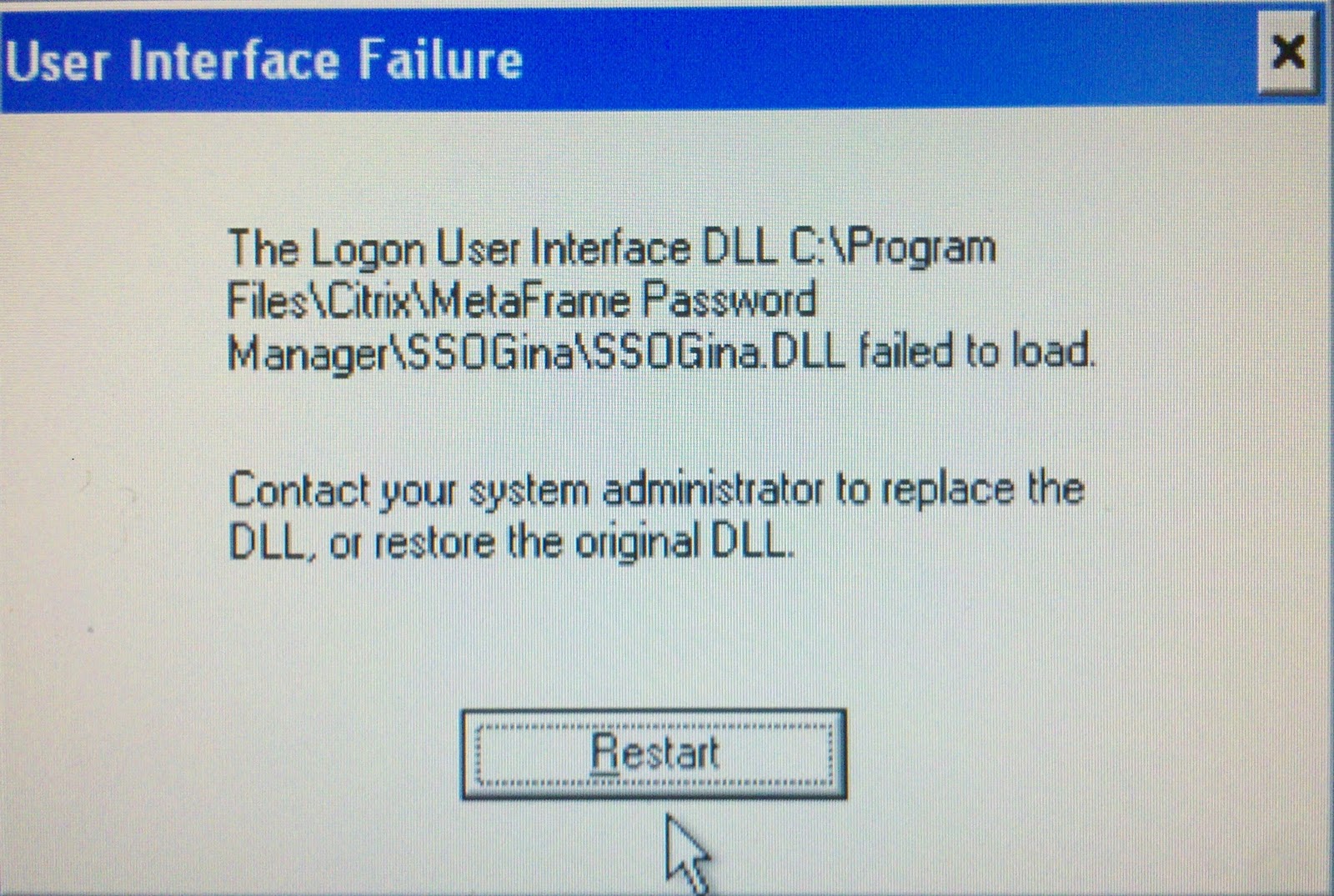 Failed to load. Failed to load dll from the list. Load lib fail