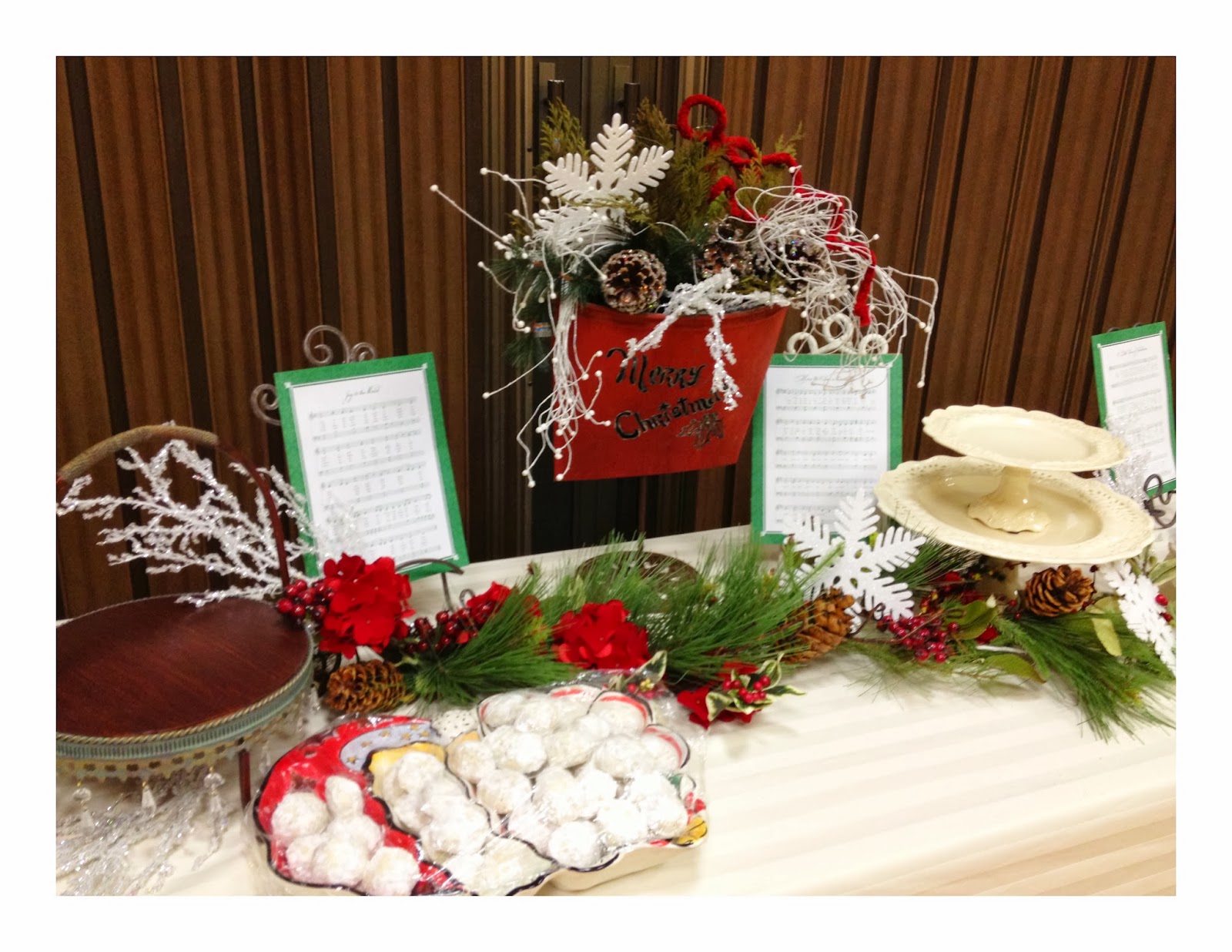 Pink Cookies with Sprinkles: Our month of December&hellip;