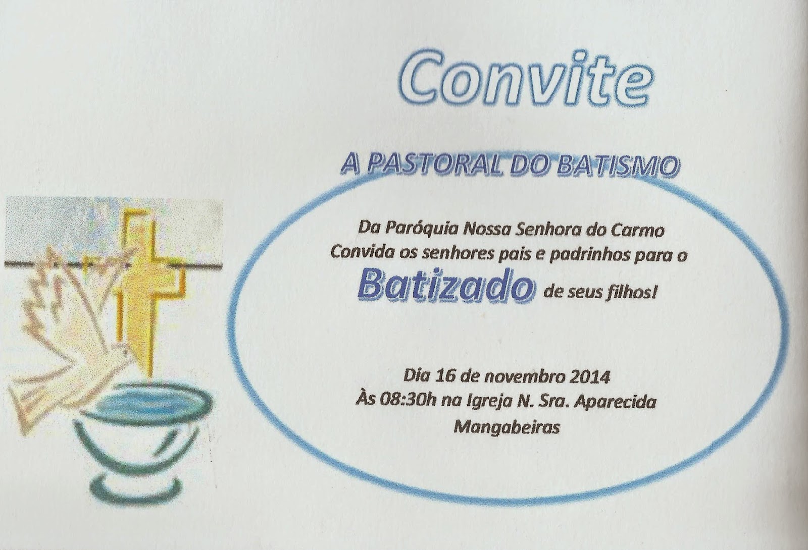 De Cristo Revestidos Convite