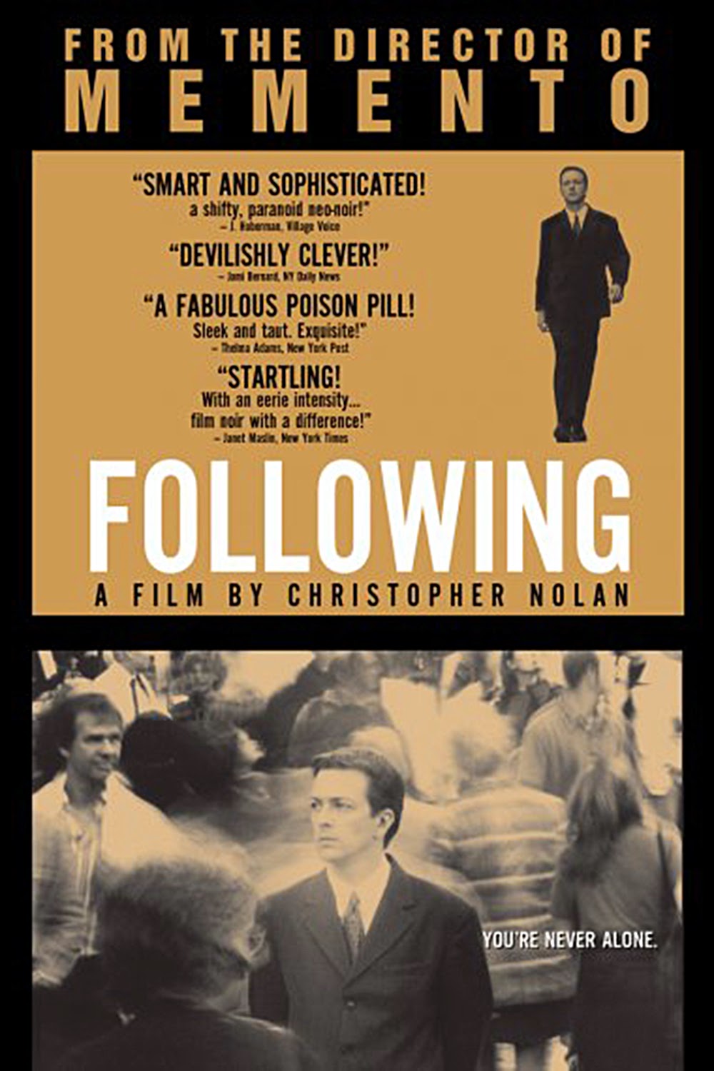 EL GABINETE DE CINEMAGNIFICUS: FOLLOWING de Christopher Nolan 1998 EL GABINETE DE CINEMAGNIFICUS: FOLLOWING de Christopher Nolan 1998