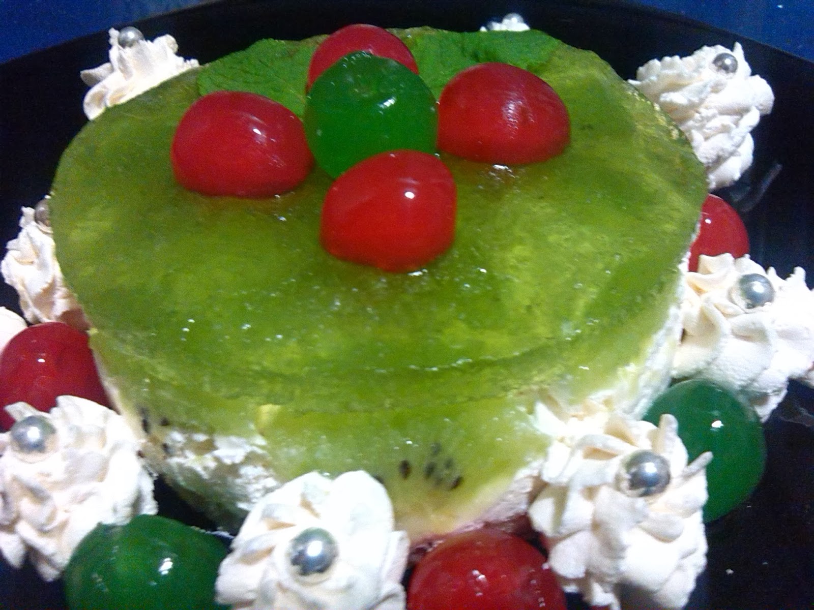 DL TARTA DE NATA Y KIWI Y GELATINA DE KIWI