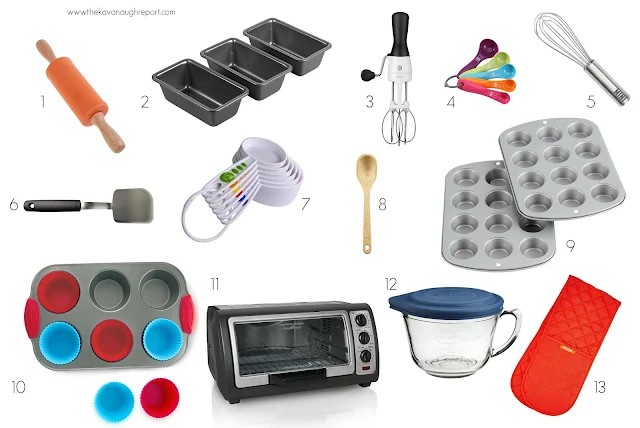 Montessori Home -- our children's baking essentials. Tools to help independent baking. 
