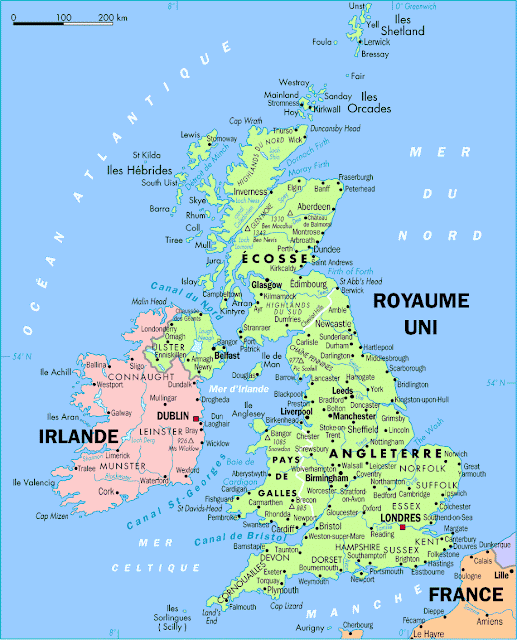 Mapas Do Reino Unido