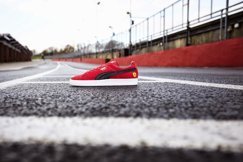 puma suede ferrari