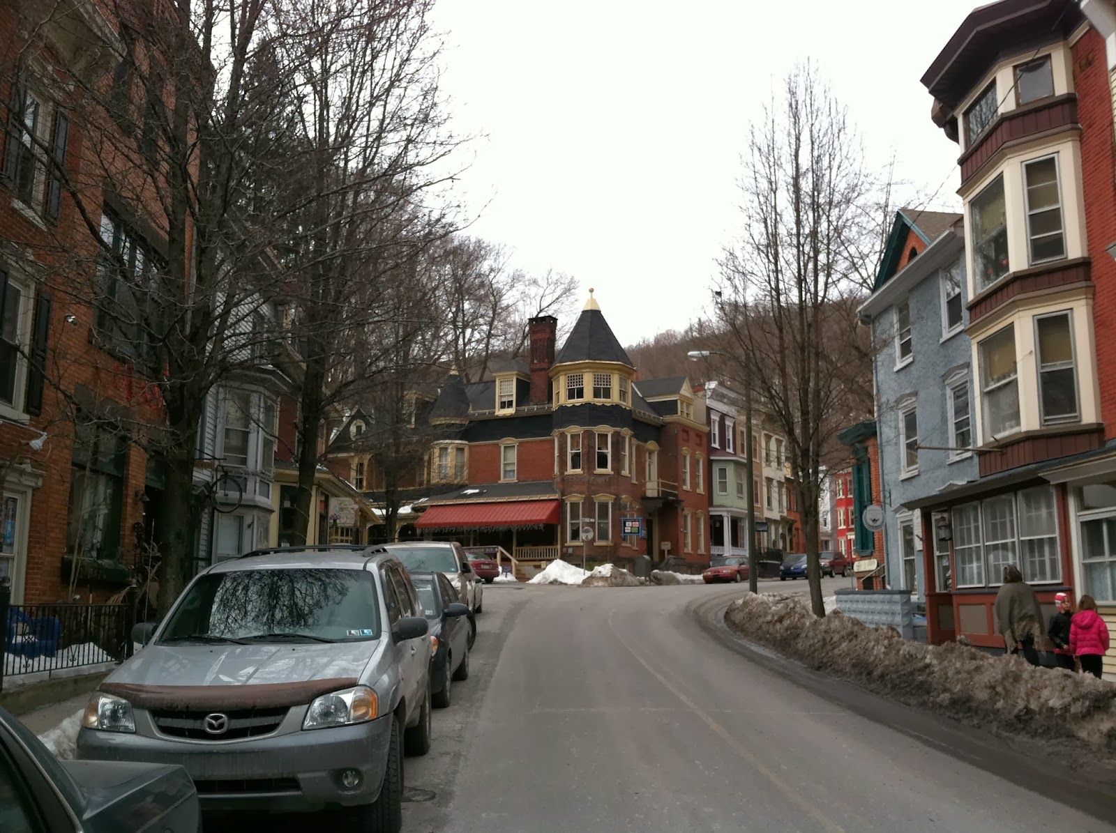 Snow and Jaggers Jim Thorpe, Pennsylvania