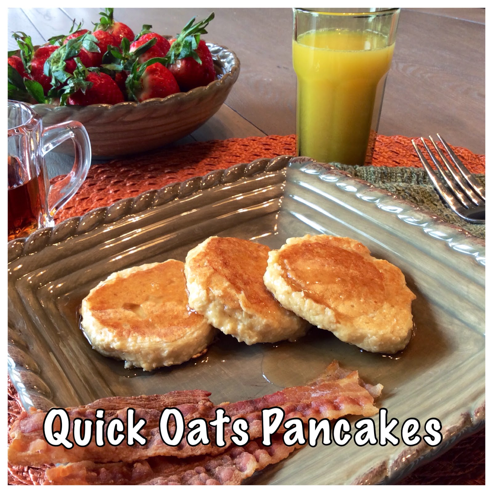 The Teacher Dish Quick Oats Pancakes