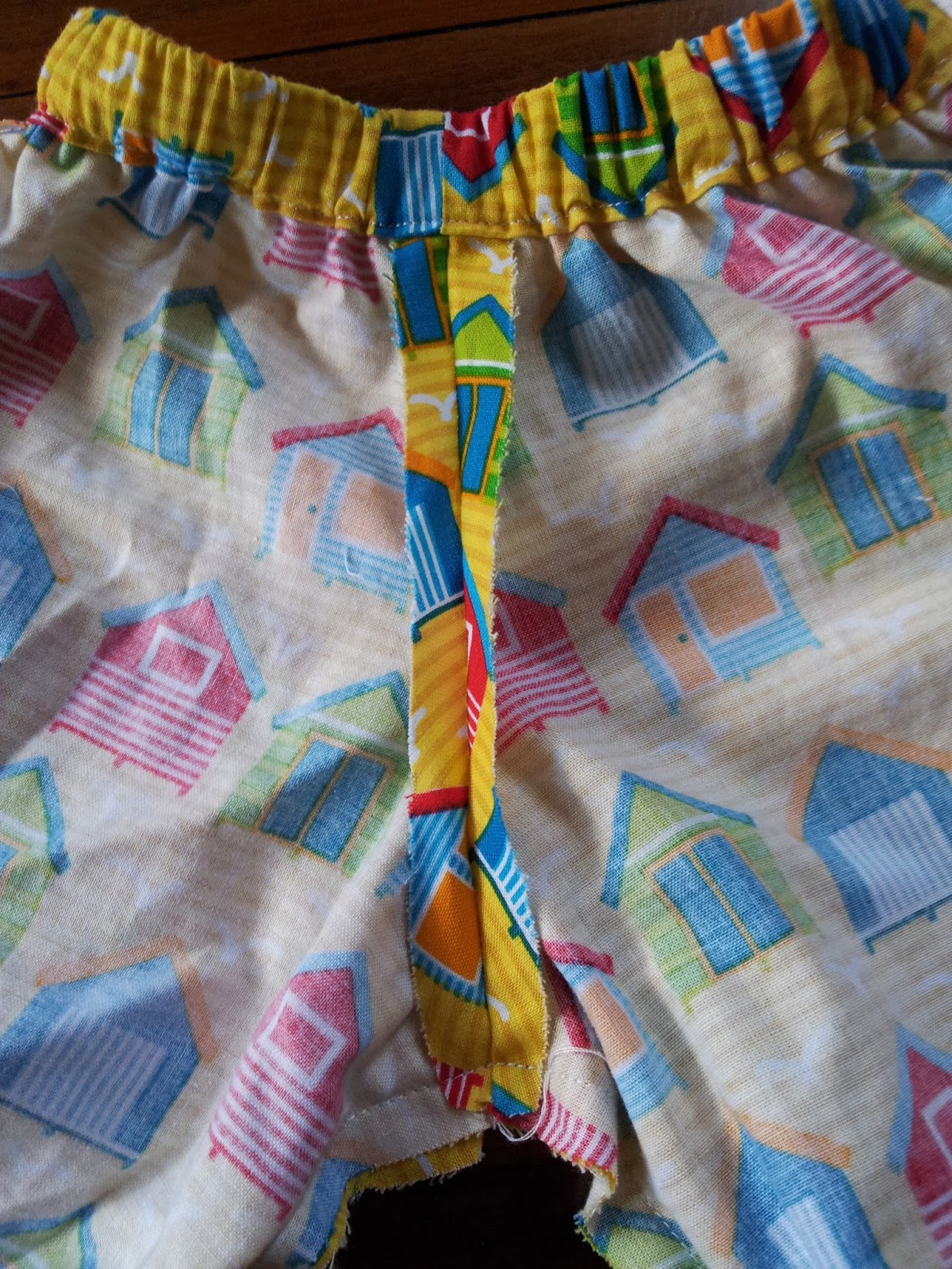 Riches & Roses Handmade for Kids Sewing tutorial baby boy shorts