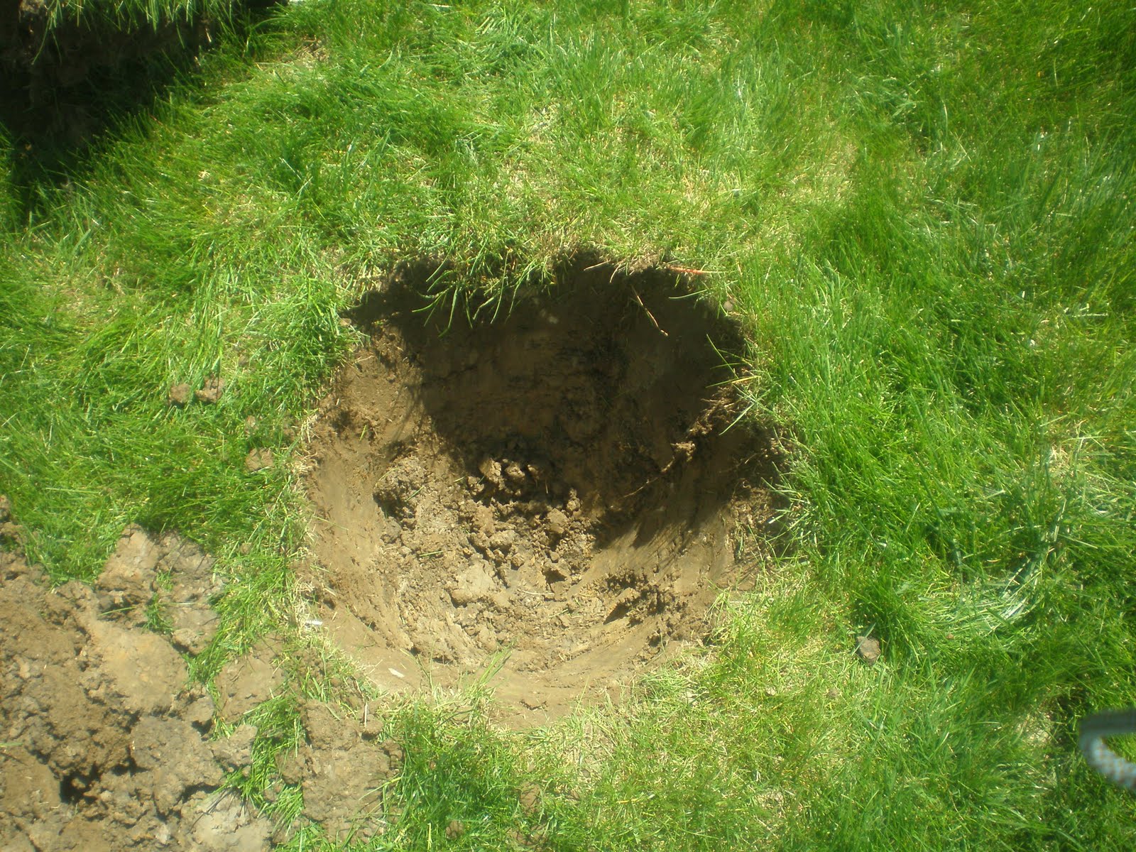 hole in the ground hole in the ground