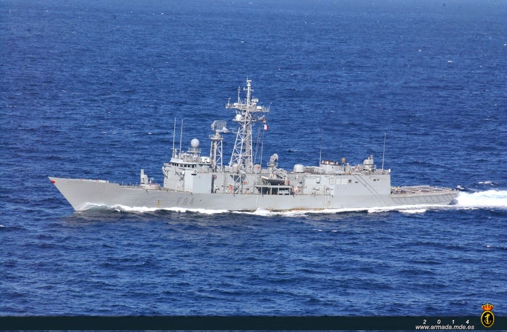 La fragata ‘Reina Sofía’ se incorpora a la Agrupación Naval Permanente de la OTAN en el Mediterráneo