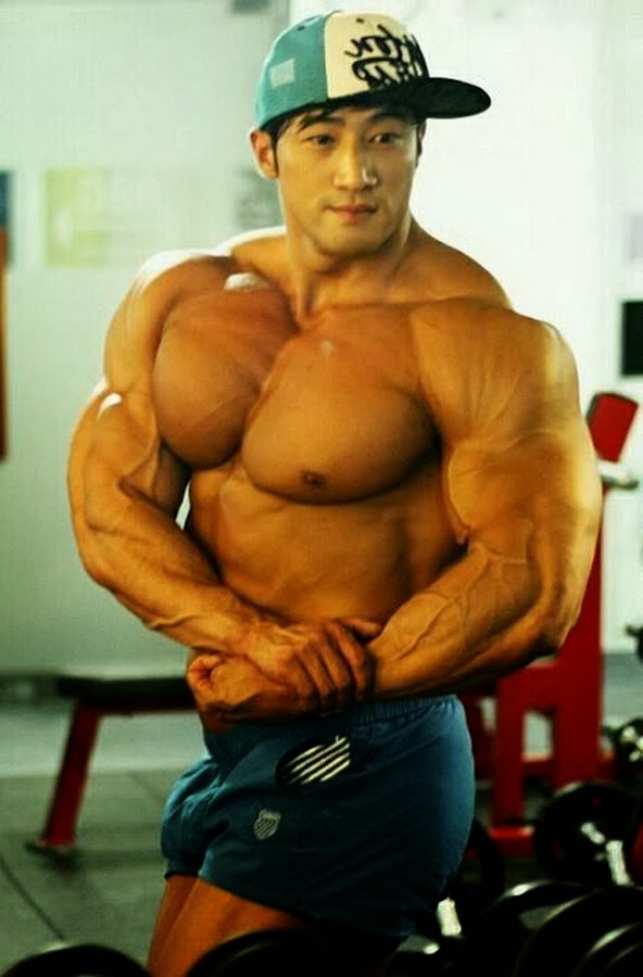 Korean bodybuilder young