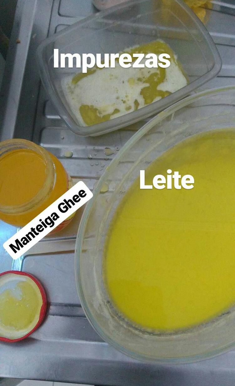 Receita de manteiga Ghee Sem lactose e glúten