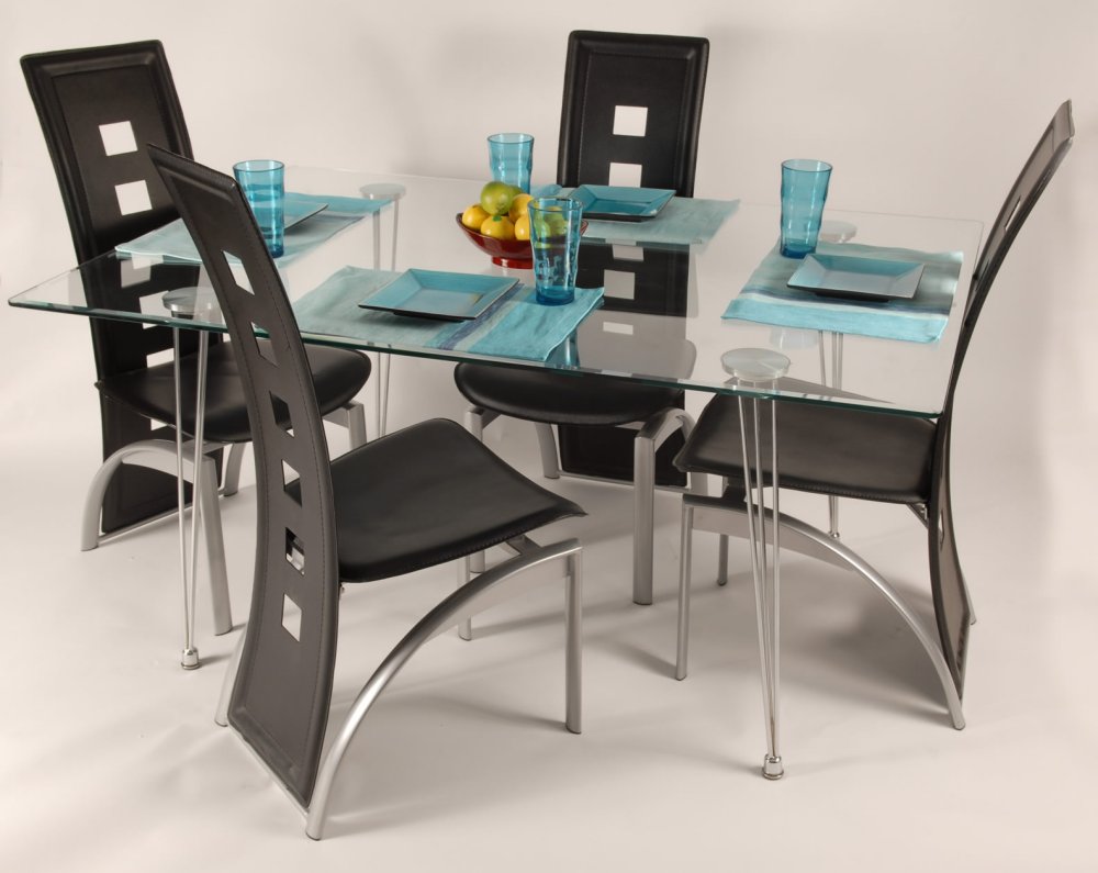 Swivel Dining Sets, Dining Set with Castered Swivel Chairs
