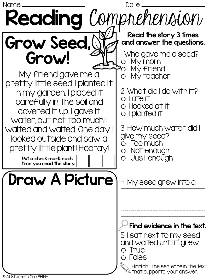 Reading Resources {FREEBIE} - All Students Can Shine - Reading Resources {FREEBIE} - All Students Can Shine