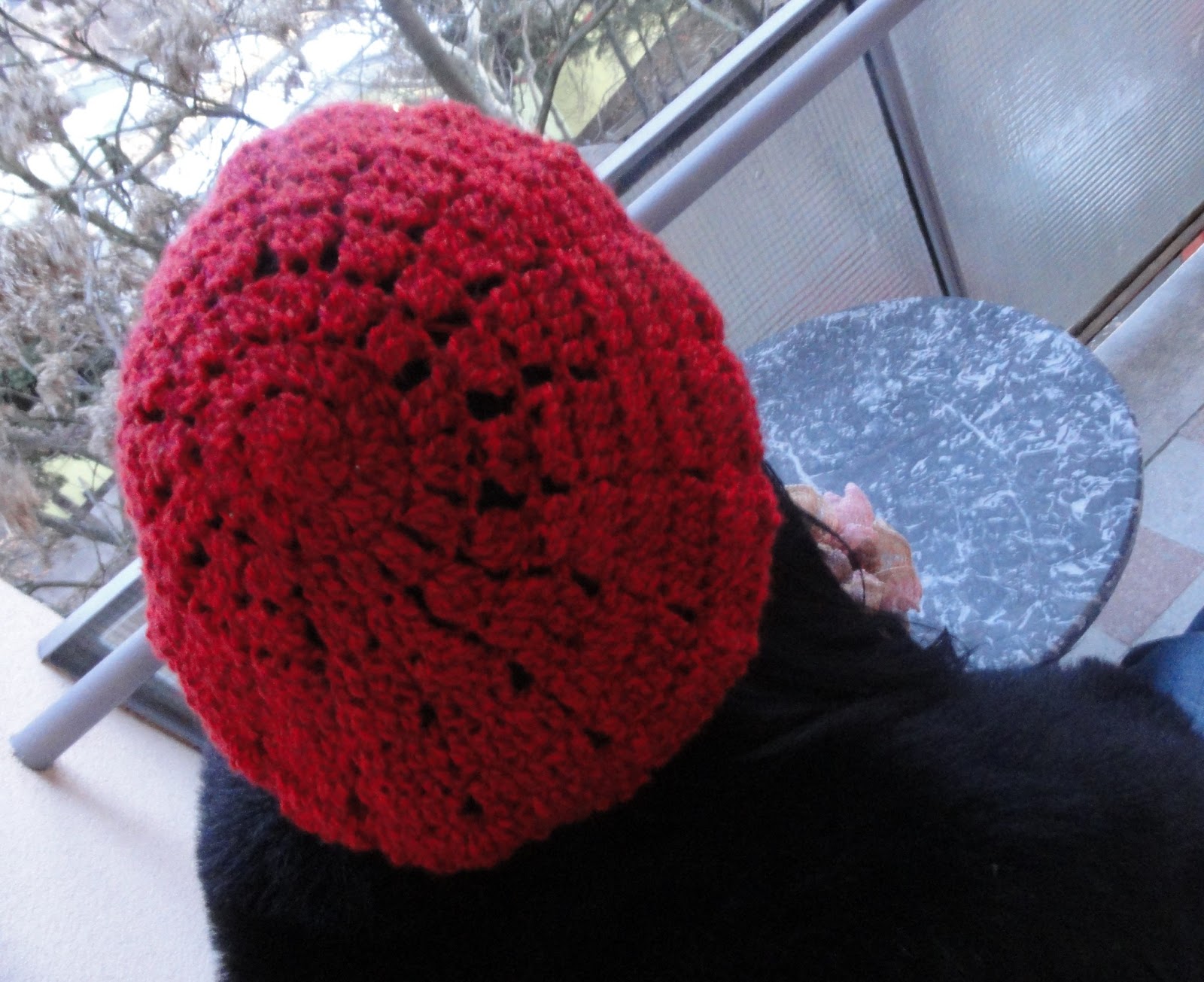 Simple beret crochet pattern