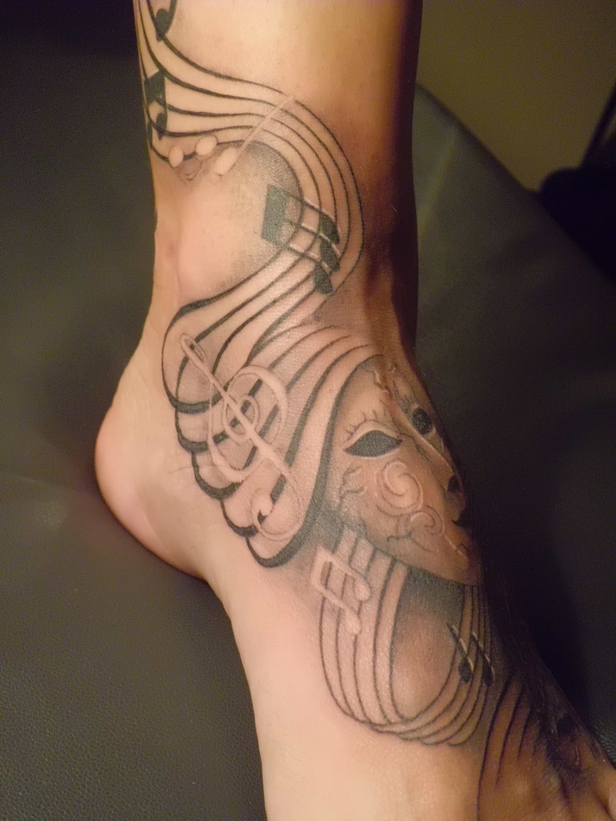 INFERNO TATTOO: Tattoo Mascaras del Teatro