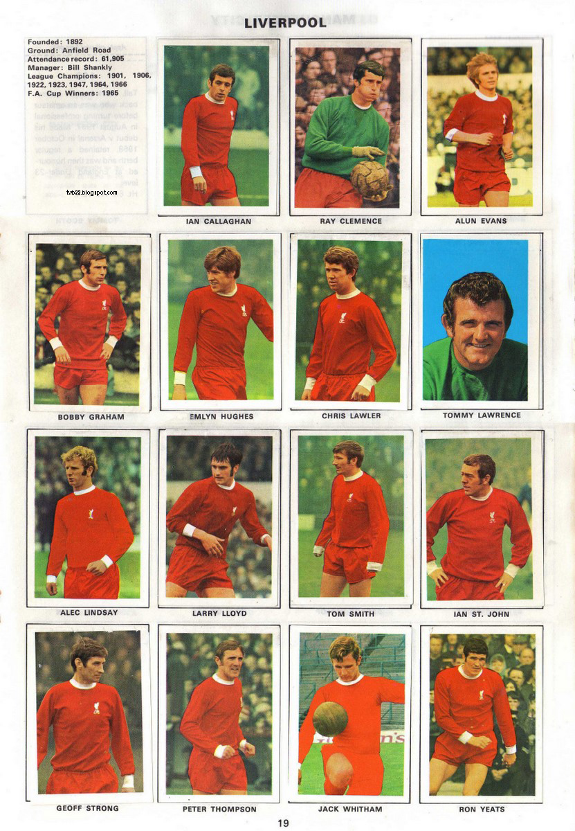 Ceret Sports Uefa Cup 1970 1971 Hibernian Liverpool