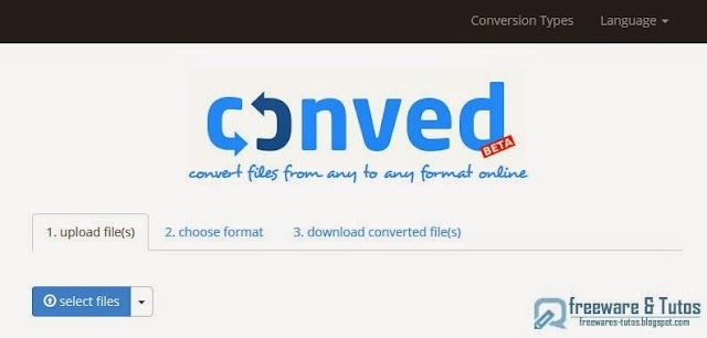 Conved : un nouvel outil de conversion de fichiers en ligne