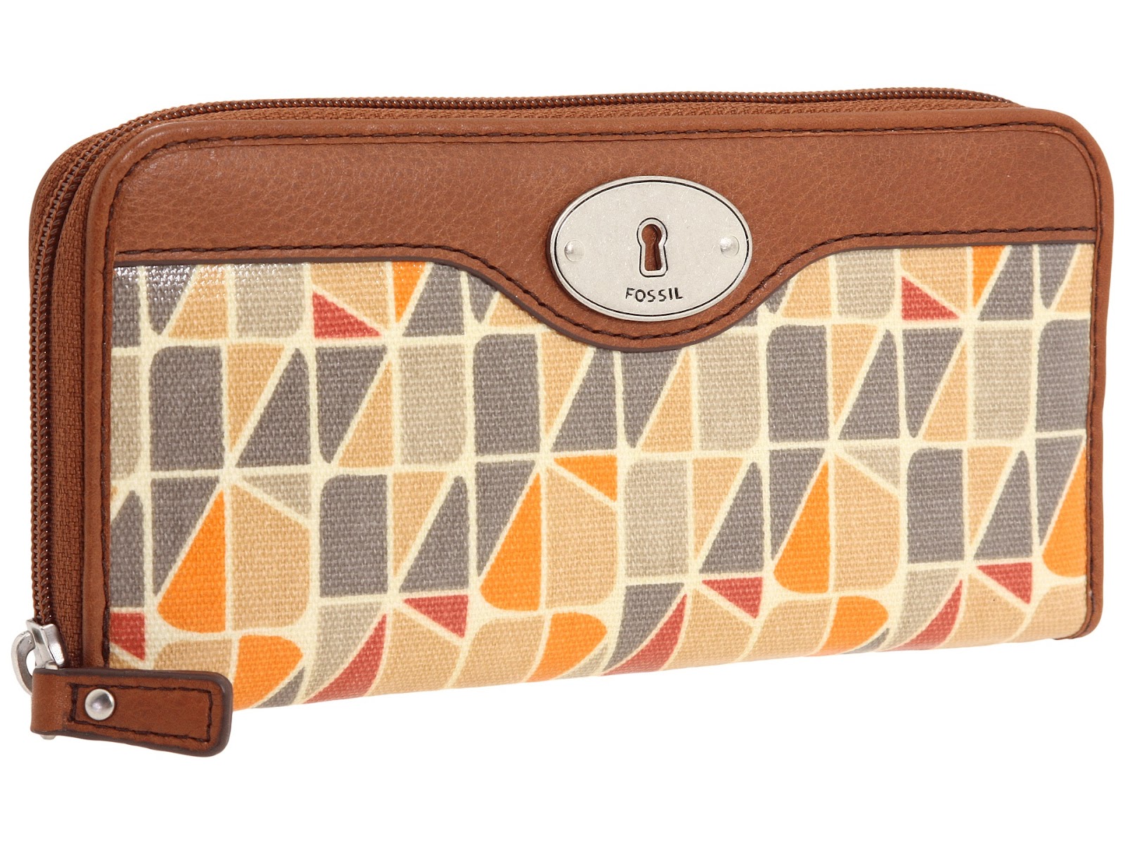 Great bargain for authentic designer brands! Fossil KeyPer Zip Clutch