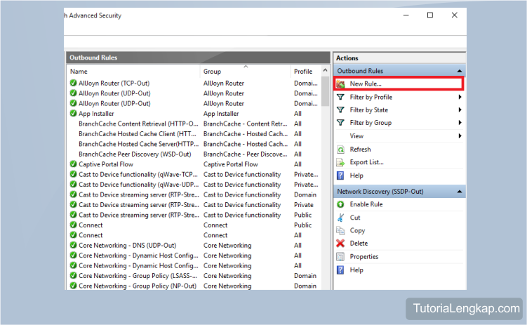 tutorial lengkap Cara Blokir Akses Internet Aplikasi Tertentu Pada Semua Versi Windows, cara agar aplikasi tidak dapat mengakses internet namun masih bisa internetan, tips windows untuk memblokir aplikasi, how to block internet acess on windows 7, windows 8, windows 10