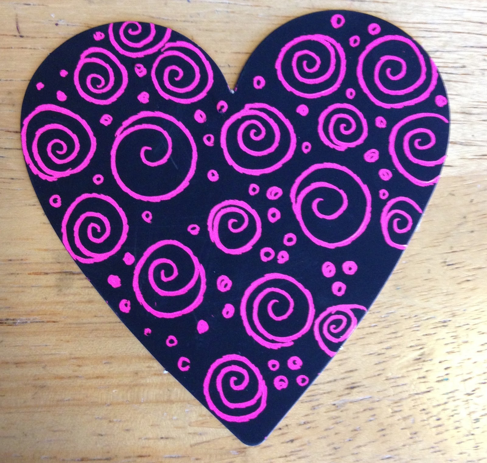 Tangle On...Bead On..... Fun Scratch Art Valentines