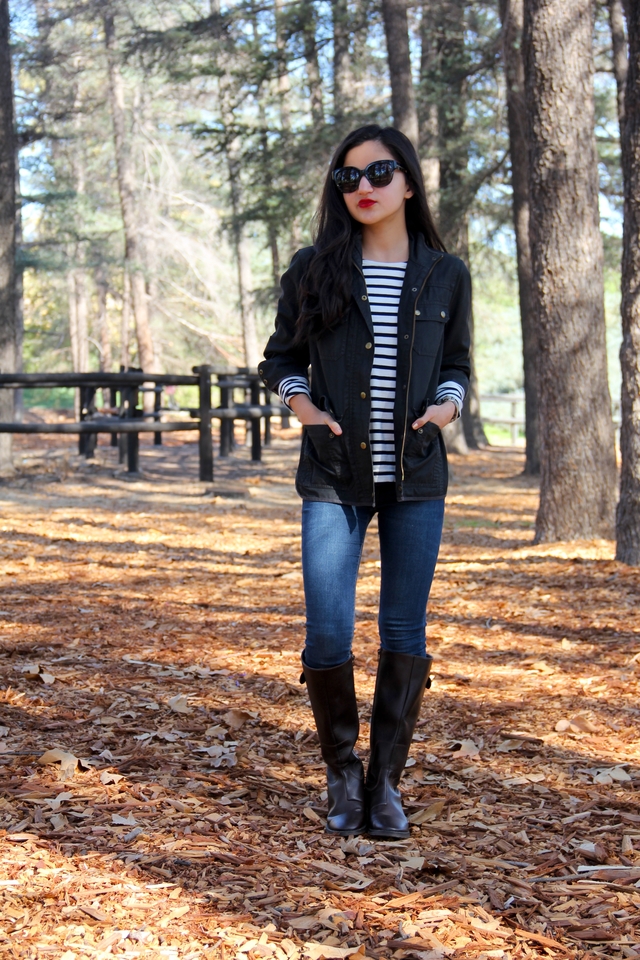 Fashion Friday: Field Jacket in Fall // Autumn Staples - The ...