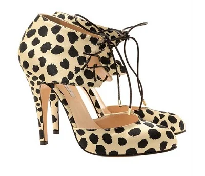 Bionda Castana 'Molly' leopard print heels