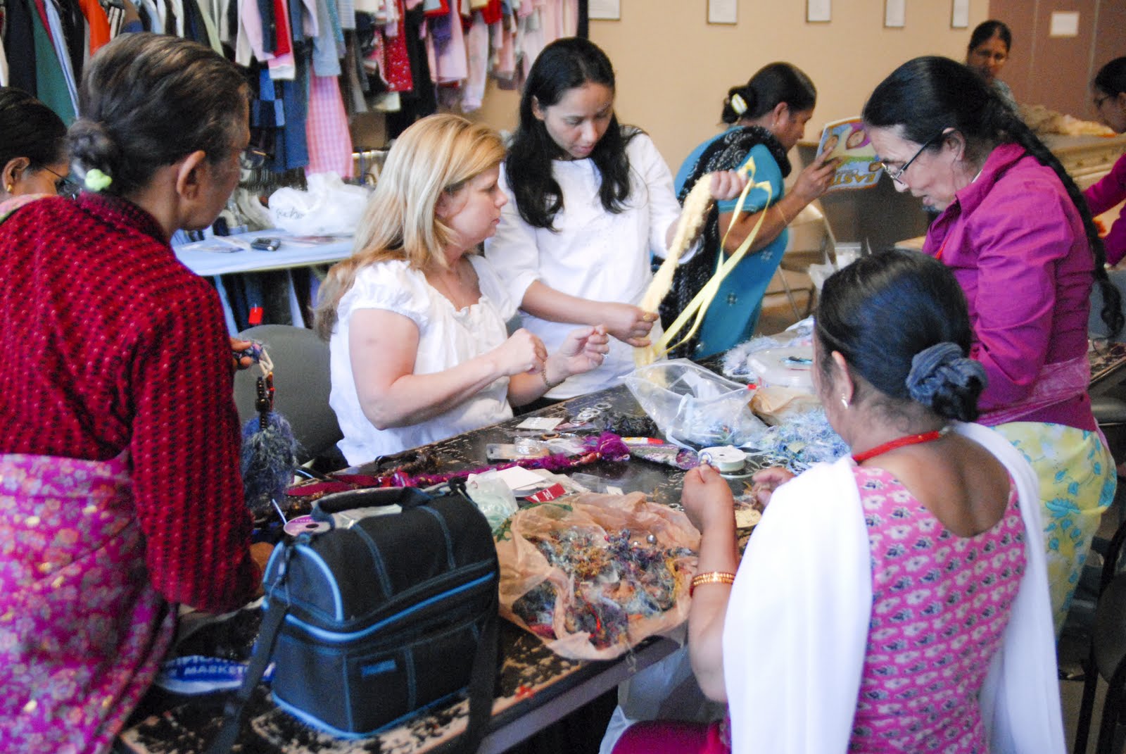 Kelly Hopkins Refugee Sewing Society