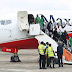 Okowa receives S/Eagles on first intl. flight to Asaba