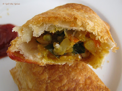 Vegetable Puffs | Spill the Spices